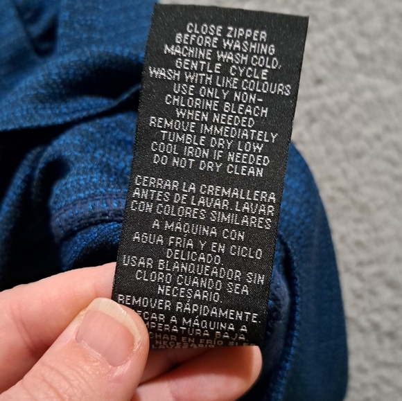 Mondetta Men's Teal Blue Green Full Zip Front Pocket Jacket / Size XXL - Picture 10 of 12